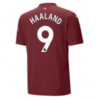 Dres Manchester City Erling Haaland #9 Rezervni 2024-25 Kratak Rukav